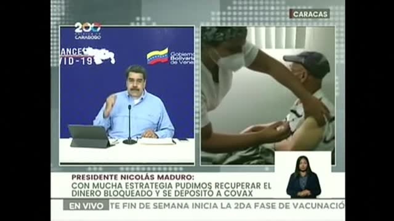 Venezuela recibirá en julio 5 millones de dosis de la vacuna contra el coronavirus