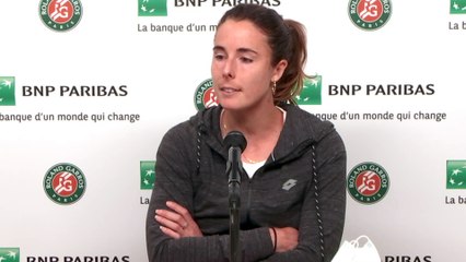 Roland-Garros 2021 - Alizé Cornet : "Ce qui me pèse le plus, c'est de perdre !"