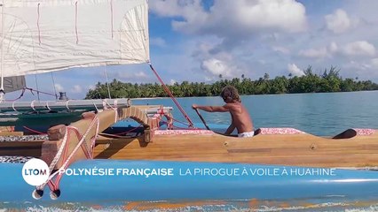 Polynésie française - La pirogue à voile à Huahine