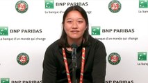 Roland-Garros 2021 - Harmony Tan, sa 1ère à Roland : 