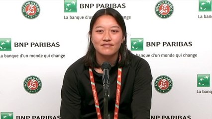 Roland-Garros 2021 - Harmony Tan, sa 1ère à Roland : "Oui, c'est ma plus belle victoire !"
