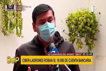 Ciberdelincuencia: denuncian robo de S/.19,500 usando los números oficiales del BBVA
