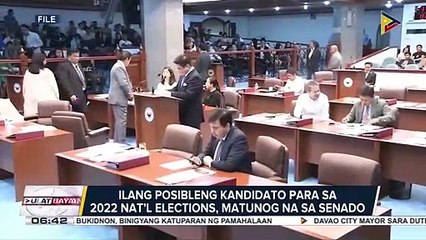 Ilang posibleng kandidato para sa 2022 national elections, matunog na sa senado