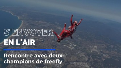 Rencontre avec Karine Joly et Grégory Crozier, deux Azuréens champions de freefly