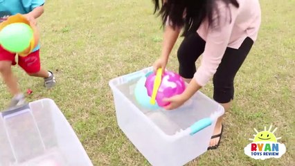 Huge Easter Egg Hunt Surprise Toys for kids outdoor fun with Ryan ToysReview Ryan's World