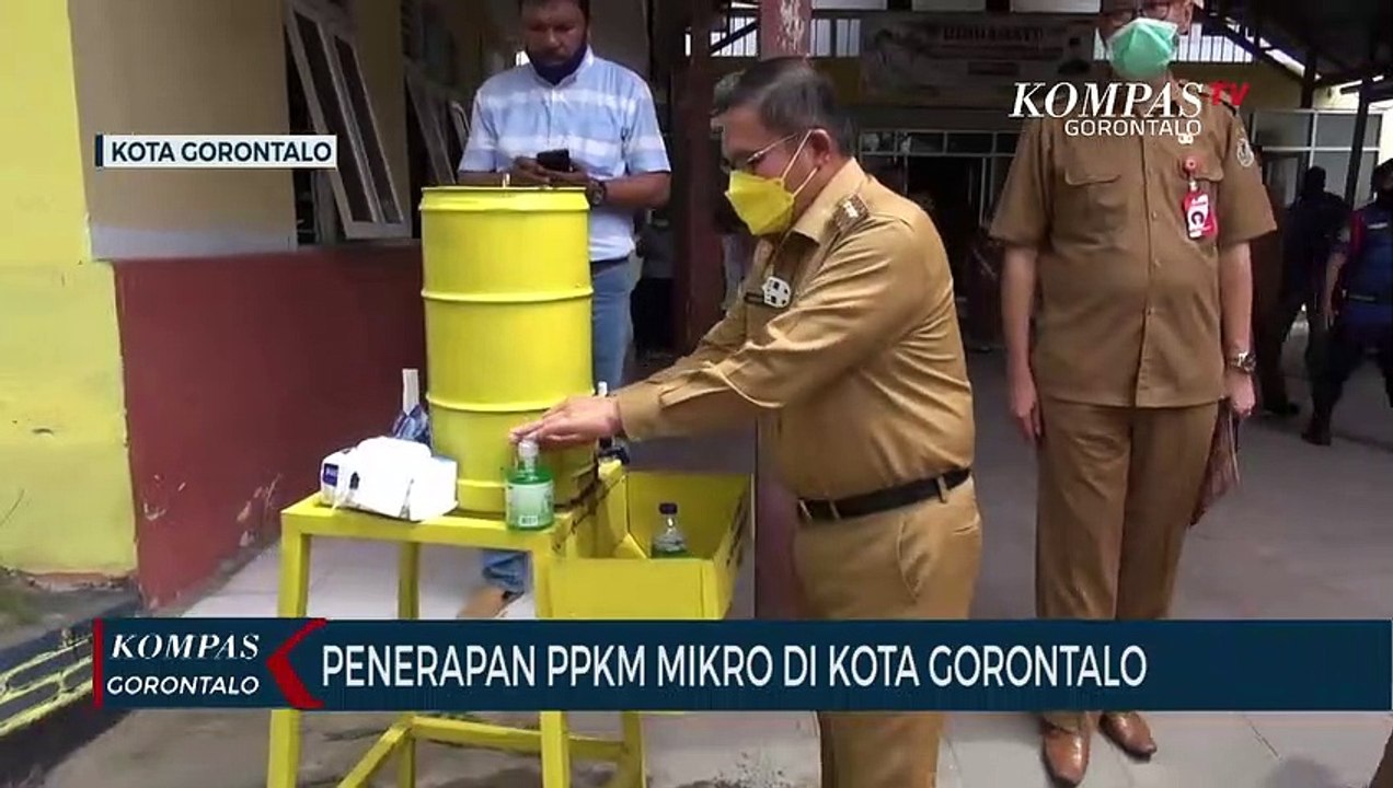Kota Gorontalo Akan Terapkan PPKM Mikro Mulai 1...
