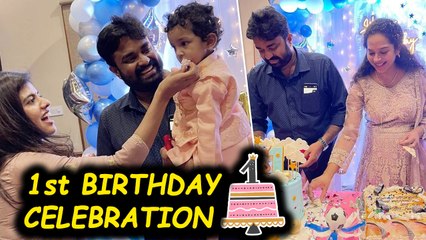 AL Vijay Son Dhruva Vijay's First Birthday Celebration | Aishwarya, Thalaivi