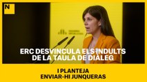 ERC desvincula els indults de la taula de diàleg i planteja enviar-hi Junqueras