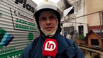 Após quase cinco horas, incêndio em estamparia é controlado