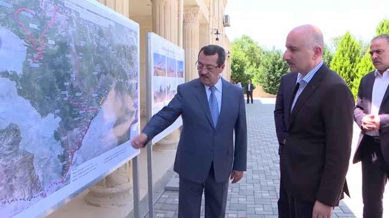Son dakika gündem: Ulaştırma ve Altyapı Bakanı Karaismailoğlu: "Ümidimiz buradaki (Karabağ) altyapı, ulaştırma projelerinin bir an önce bitmesi"