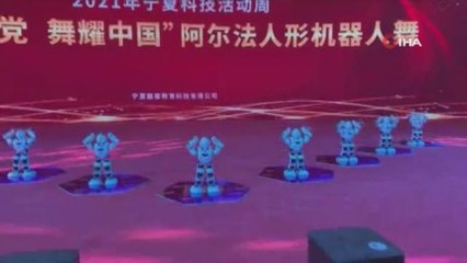 Robotların dansı hayran bıraktı