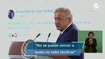 AMLO manda sus felicitaciones al Cruz Azul por su noveno título