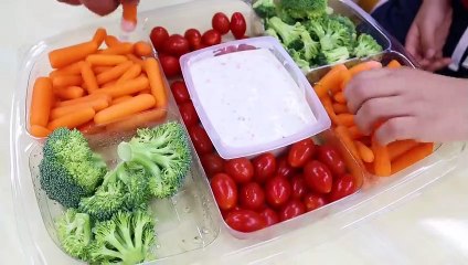 Alex And Eric Pretend Play Preparing Healthy Food For Uncle | Funny Kids Video