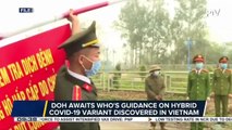 DOH awaits who's guidance on hybrid COVID-19 variant discovered in Vietnam