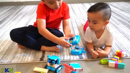 Chocolate Easter Egg Hunt With Mibro Robot Prank And Spy Fun Ckn Toys