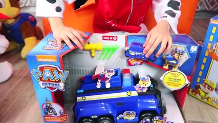 Marshall'S Huge Paw Patrol Toys Surprise Christmas Present With My Size Look Out Tower!