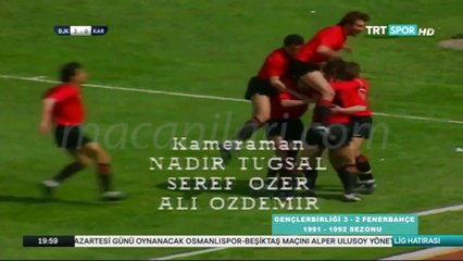 Gençlerbirliği 3-2 Fenerbahçe 26.04.1992 - 1991-1992 Turkish 1st League Matchday 27