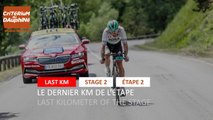 #Dauphiné 2021- Étape 2 / Stage 2 - Flamme Rouge / Last KM