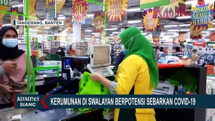 Demi Diskon, Terjadi Kerumunan di Swalayan pada Sejumlah Daerah