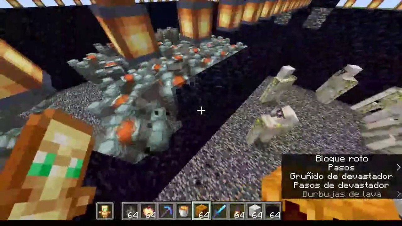 25 Gólems de Hierro vs 50 Devastadores | ¿Quién Gana? | Minecraft Clips