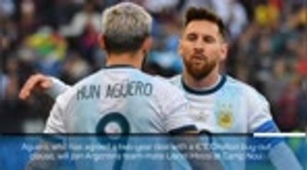 Breaking News: Aguero signs for Barcelona