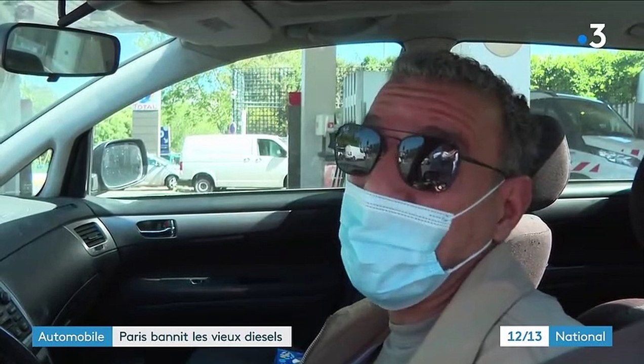 Paris : les vieux diesels interdits de circuler dès le 1er juin - Vidéo ...