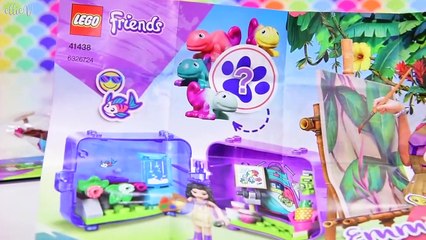 Lego Friends Emma'S Jungle Cube Build & Review