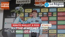 #Dauphiné 2021- Étape 2 / Stage 2 - Minute Maillot à Pois Région AURA / AURA Polka Dot Jersey Minute