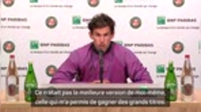 Roland-Garros - Thiem : Pas le vrai moi