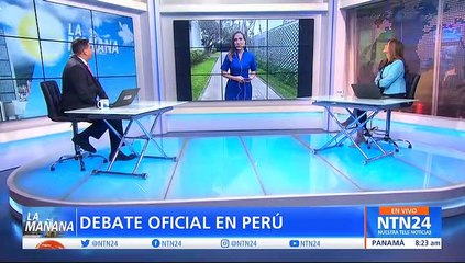 Keiko acusó a Castillo de promover la violencia en Perú en el último debate electoral