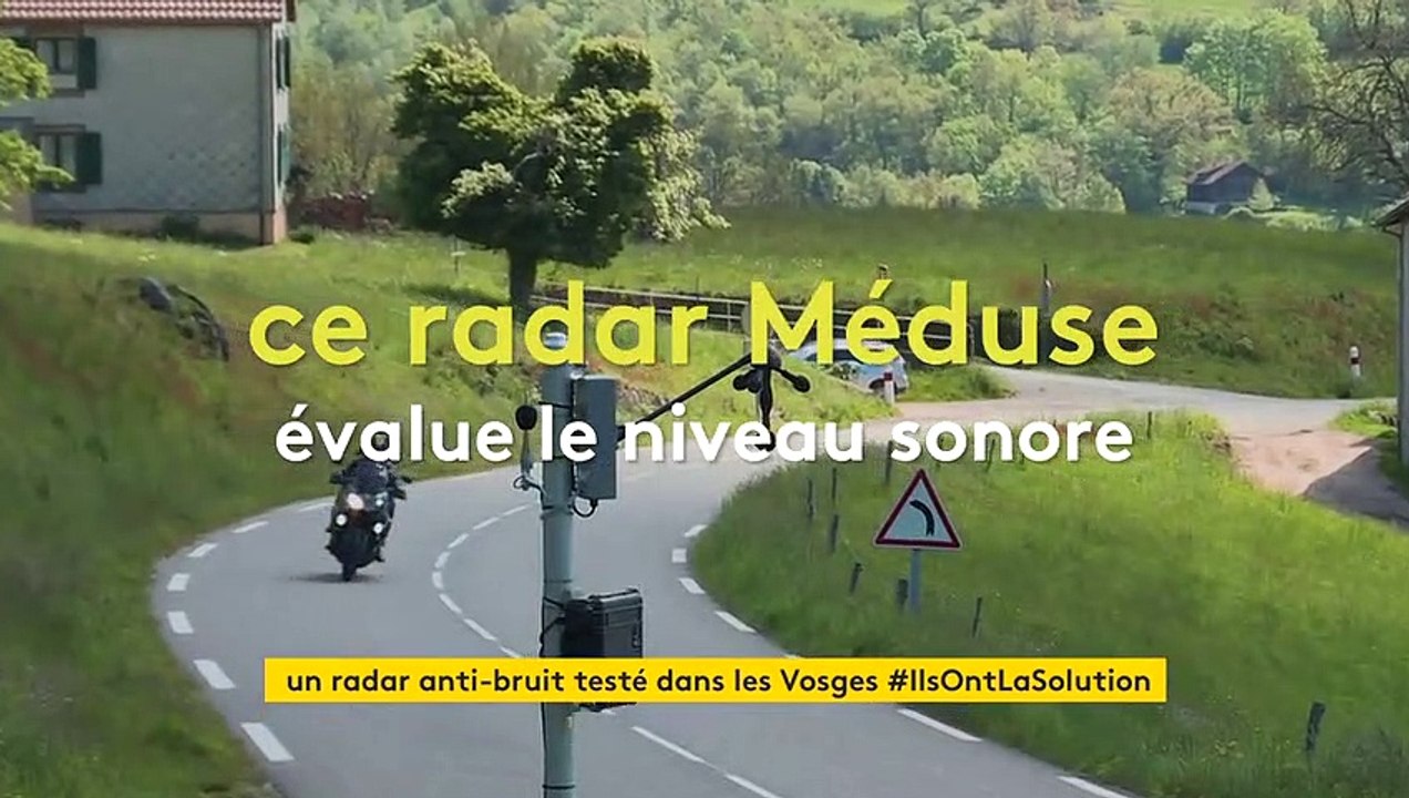 Dans les Vosges, des radars acoustiques pour lutter contre les véhicules trop bruyants