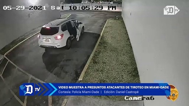 Video muestra a presuntos atacantes de tiroteo en Miami-Dade