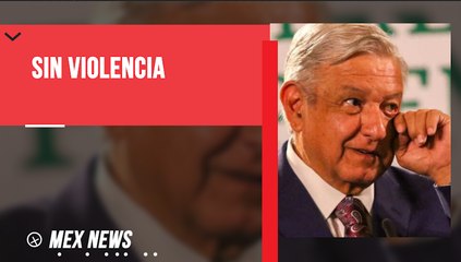 AMLO PIDE HACER VALER LA DEMOCRACIA DE MANERA PACÍFICA