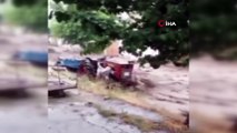 Manisa’da sel felaketi: 17 ev hasar gördü