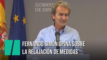 Fernando Simón: "Es muy posible que tenga mucho sentido aplicar a nivel nacional la reducción de uso de mascarillas"