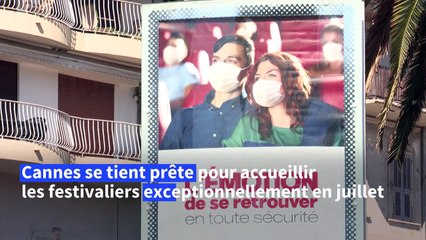 Cannes: la ville prête à accueillir les festivaliers en juillet
