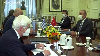 Ankara et Athènes cherchent l'apaisement, malgré des positions "diamétralement opposées"
