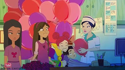 كرتون  دانية  -الموسم الثالث- الحلقة السابعة زيارة المريض