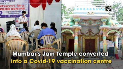 Jain Temple in Mumbai converted into a Covid-19 vaccination centre