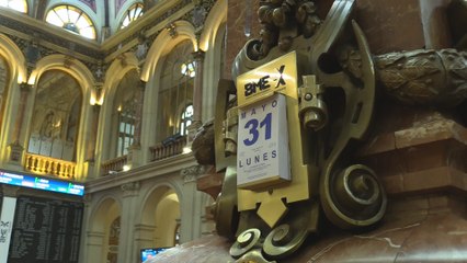 El Ibex 35 pierde hoy un 0,82 % pero cierra el mes de mayo con un avance del 3,8 %