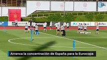 Arranca la concentración de España para la Eurocopa