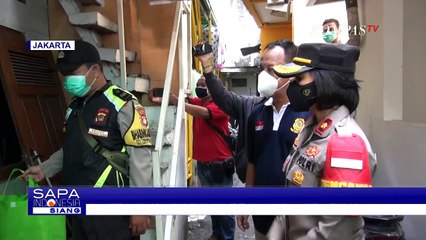 Polisi Door to Door Tes Antigen Pemudik di Tanjung Duren Jakbar