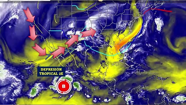 Clima de hoy lunes: Desarrollo de nubes de tormentas eléctricas fuertes con granizadas y torbellinos