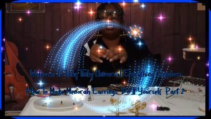 How To Make Menorah Earrings  Do It Yourself  Part 2