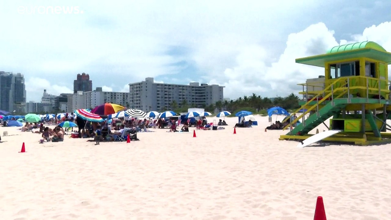 Juhu, endlich oben ohne am Miami Beach!