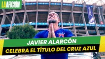 _¡Cruzazuleadas sus chin... madres!__ Javier Alarcón celebra el título del Cruz Azul