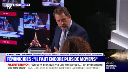 Christophe Castaner: "Il faut donner encore plus de moyens" pour lutter contre les violences conjugales