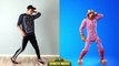 Fortnite Dances In Real Life & This Guy Does It In 100% Sync! (Fortnite Dances In Real Life)