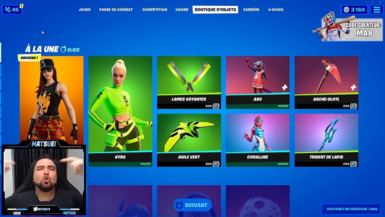 Boutique Fortnite D’Aujourd’Hui (25 Avril 2021)  !
