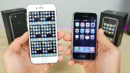 iPhone 7 ile ilk iPhone karşı karşıya!